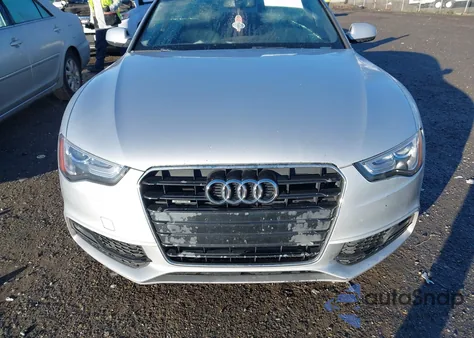 2013 Audi A5 2.0T Premium z USA, uszkodzony, nr VIN WAUWFAFR1DA074495